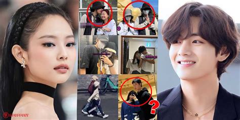 v and jennie pictures|BLACKPINKs Jennie & BTS V Reportedly Seen。